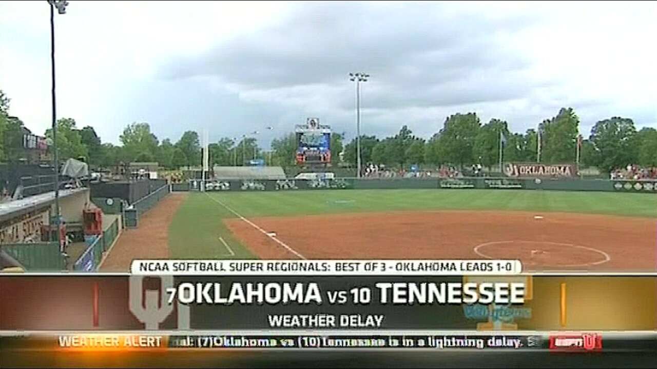 2014 Softball - Norman (OK) Super Regional - Game 2 (Incomplete)