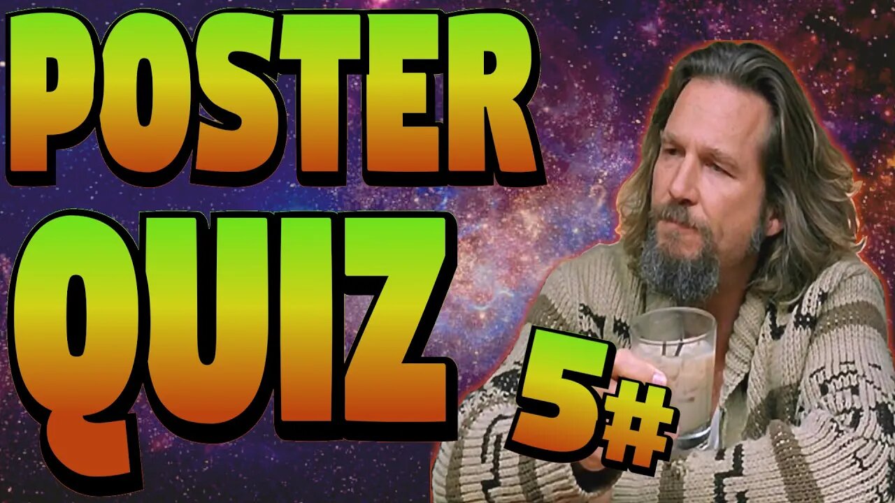 Tough Poster Quiz, Could Try it.