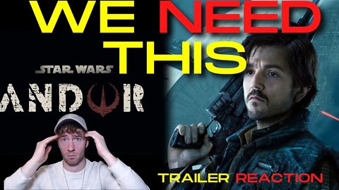 WHAT WE WANTED!! STAR WARS "ANDOR TRAILER REACTION"