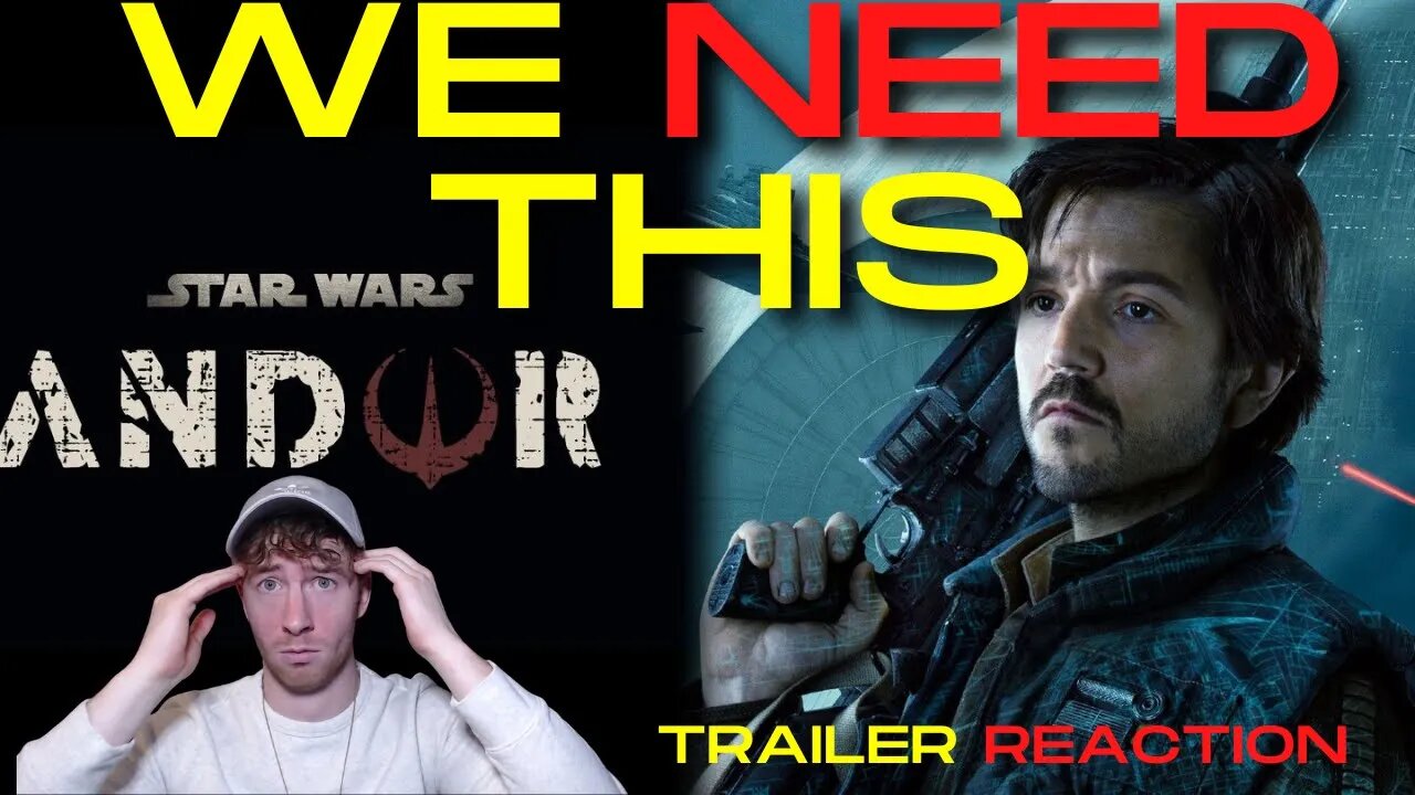 WHAT WE WANTED!! STAR WARS "ANDOR TRAILER REACTION"