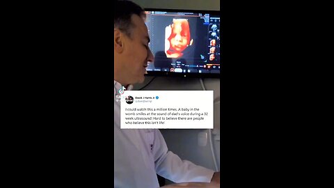 Baby In The Womb Smiles At Dad’s Voice