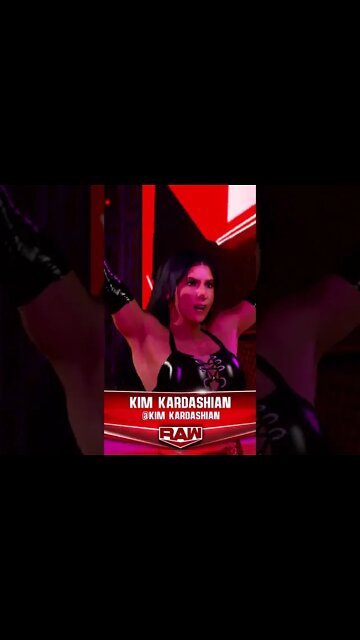 WWE 2k22 Kim Kardashian Entramce #shorts