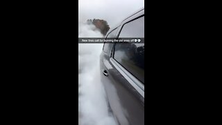 SRT DURANGO BURNOUT