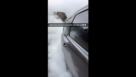 SRT DURANGO BURNOUT