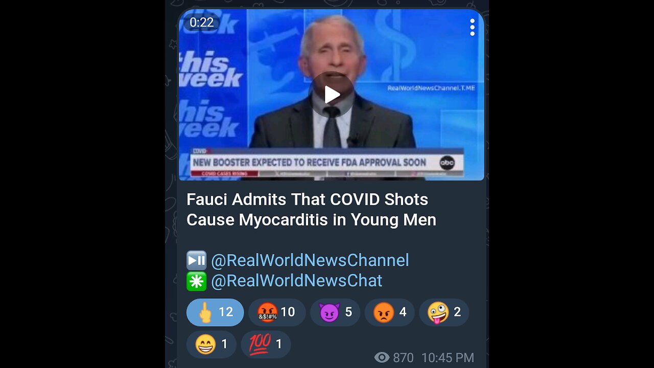 Fauci and Myocarditis