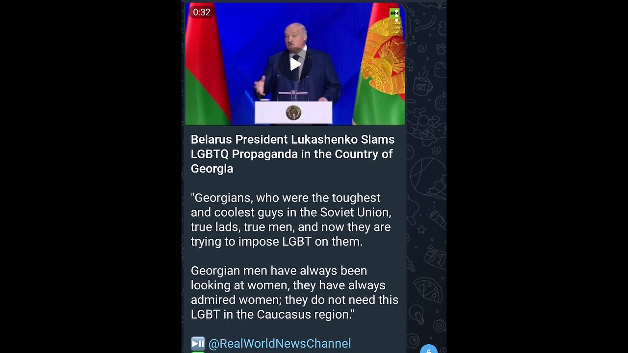 News Shorts: Belarus President versus LGBTQ