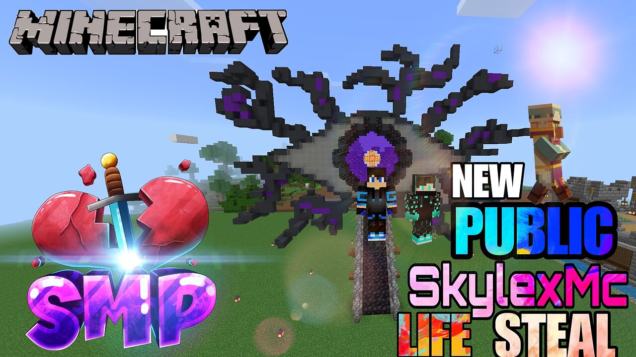 NEW PUNBLIC SkylexMc. Join Now /MINECRAFT