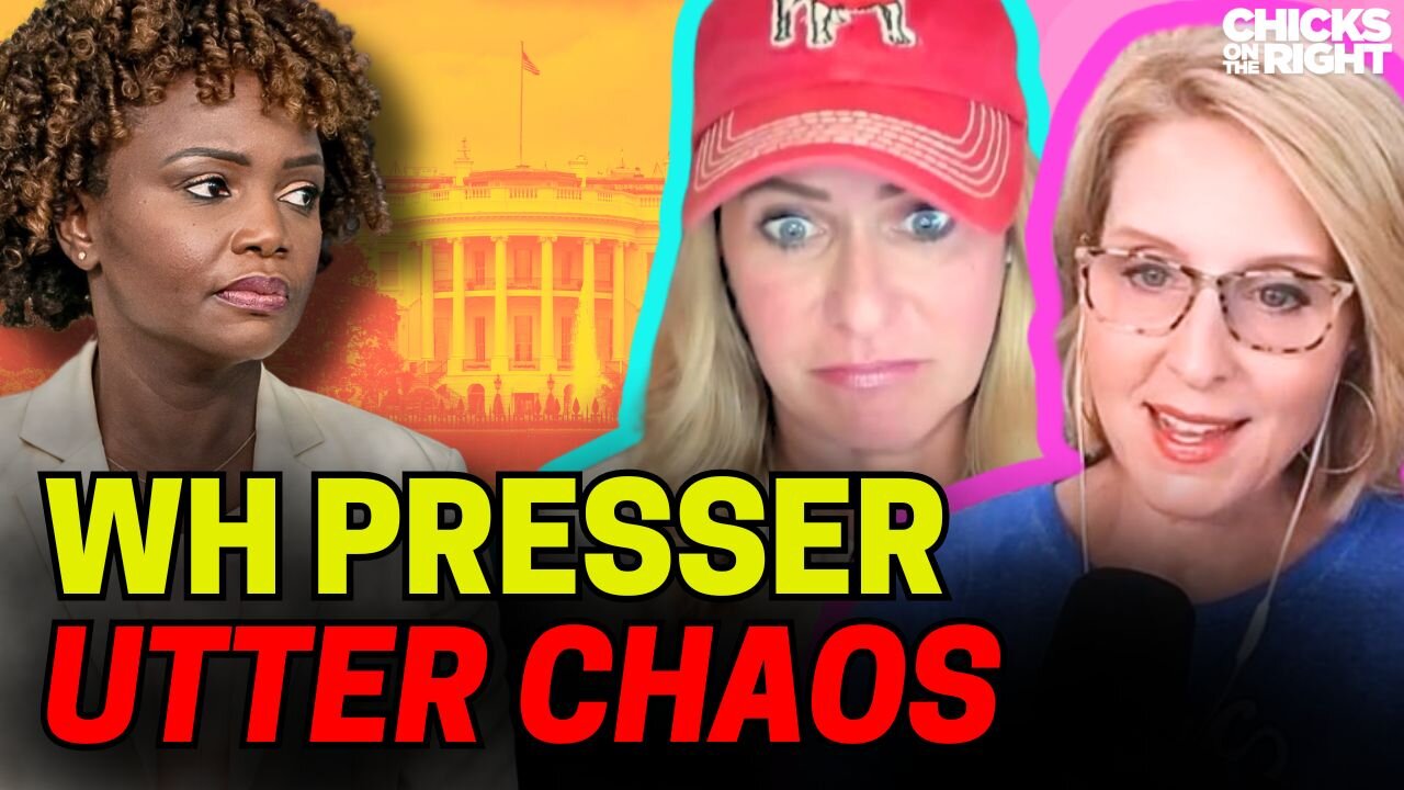 KJP's presser is UTTER CHAOS, Dementia Joe calls Morning Joe, and the GOP releases 2024 platform
