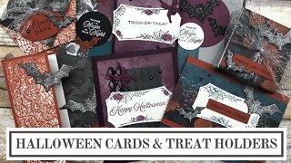 Halloween Cards and Treat Holders - Session 2