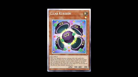 Yu-Gi-Oh! Clear Kuriboh - Dark Dimension Card