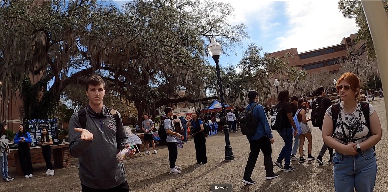 University of Florida: Found A New Place To Preach, Immediately Drew Students To Me, Doing A Bible Study With A Student