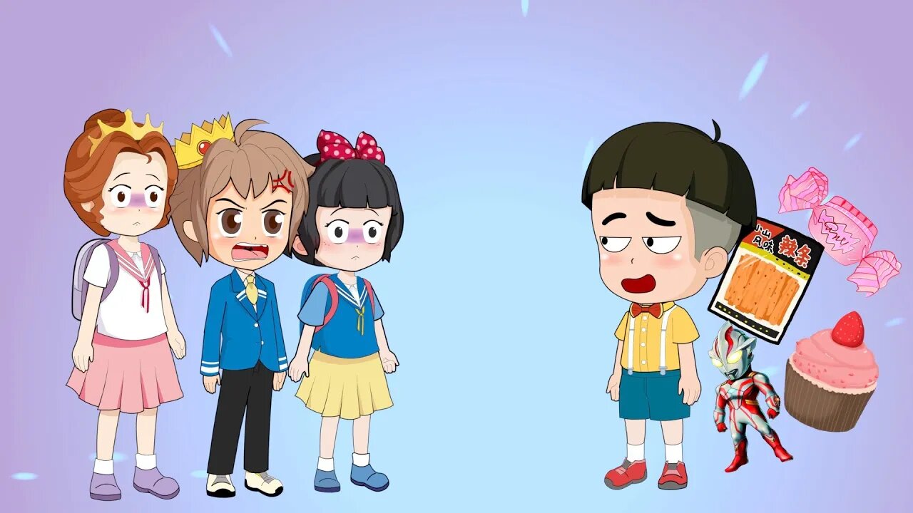 大瓜头能学会分享吗?