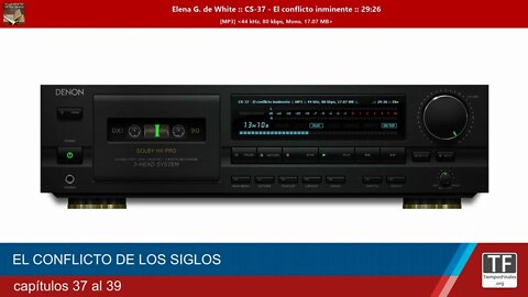 audio libro - el conflicto de los siglos - capítulos 37 al 39
