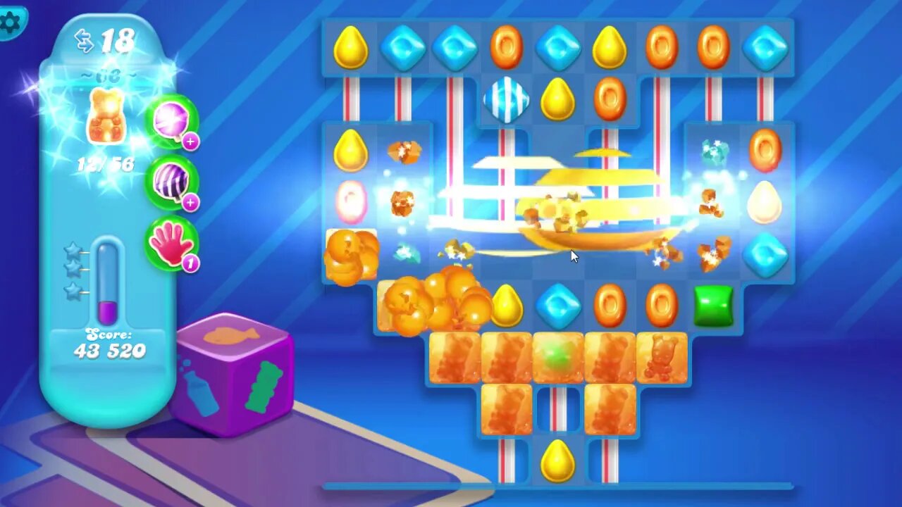 Candy Crush Soda Saga Level 66