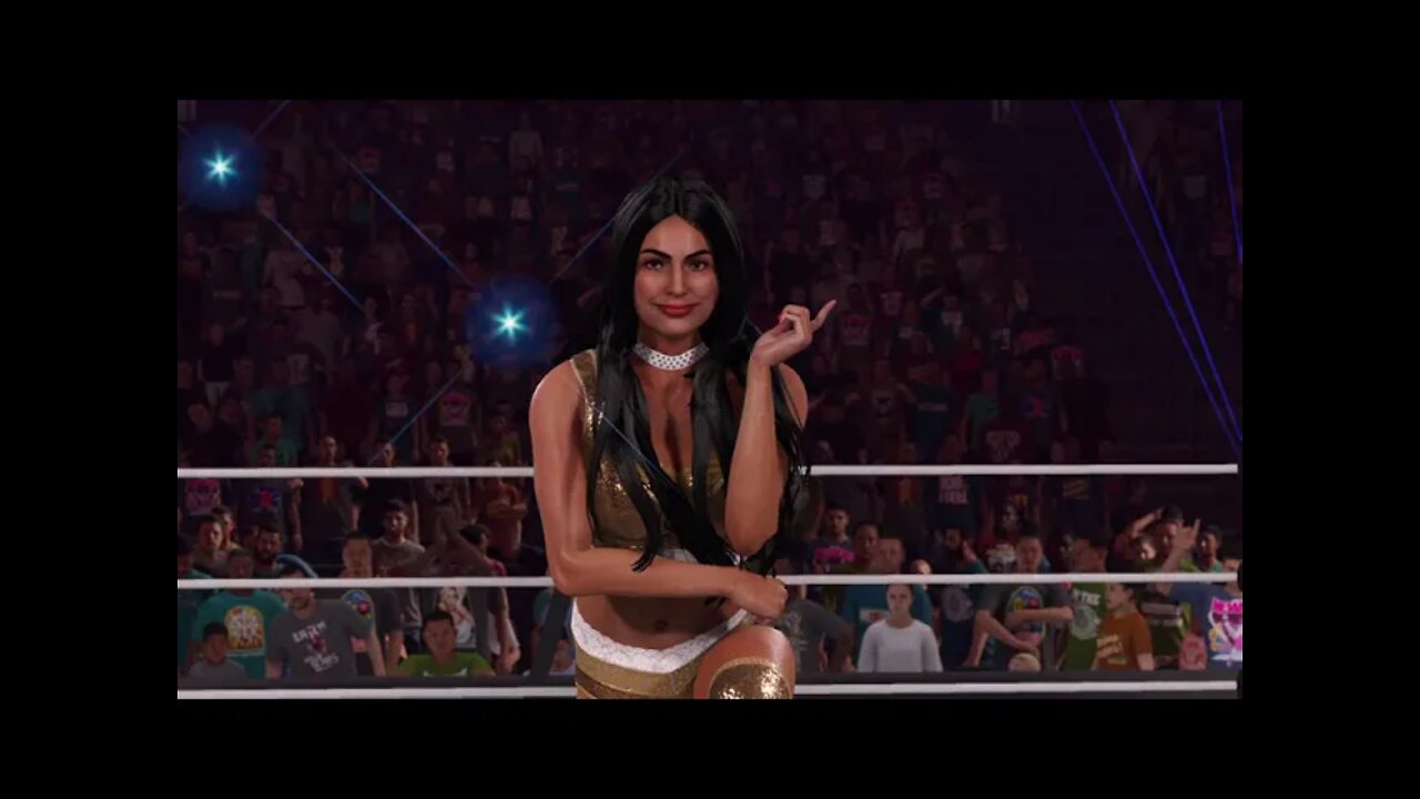 WWE 2k22 8 Woman Ladder Match