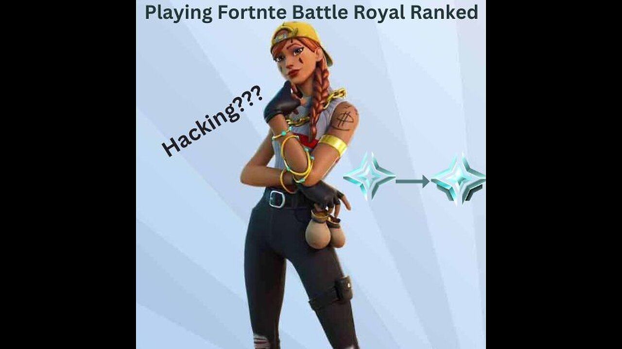 Can I rank up to Platinum 2 in Fortnite Battle Royal ranked. Hacker!
