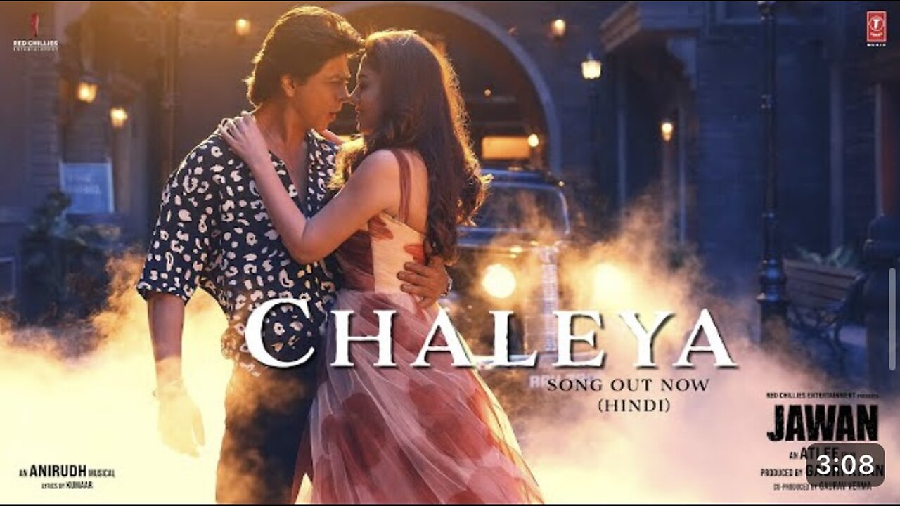 JAWAN: chaleya(hindi) shah rukh khan /Nayanthara/Atlee /Anirudh /Arijit singh