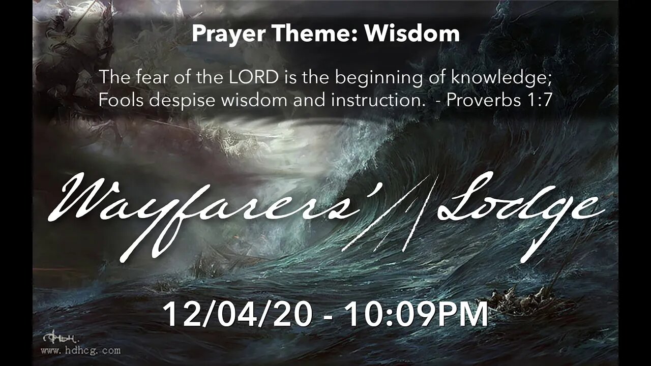 Wayfarers' Lodge - Wisdom - December 4, 2020