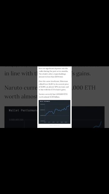 ETH WHALE OWNS 1.5MIL ETH , BEAUTY OF CRYPTO HODLING #altcoin #altcoinportfolio #ethereum #ethmerge