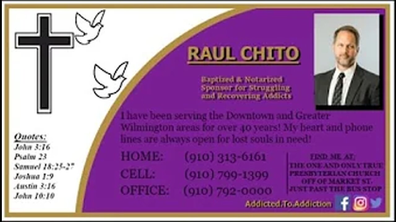 Southern Poverty Call Center: Presbyterian Drug-Prevention Pastor - (01/25/2019)