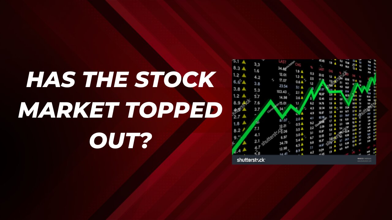 Has the market peaked?