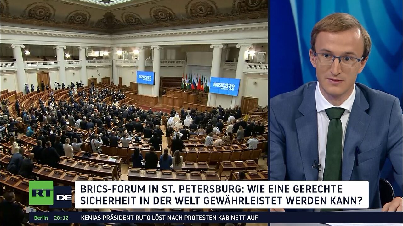 "Parlamentarischer Dialog heute wichtiger denn je" – BRICS-Forum in Sankt Petersburg