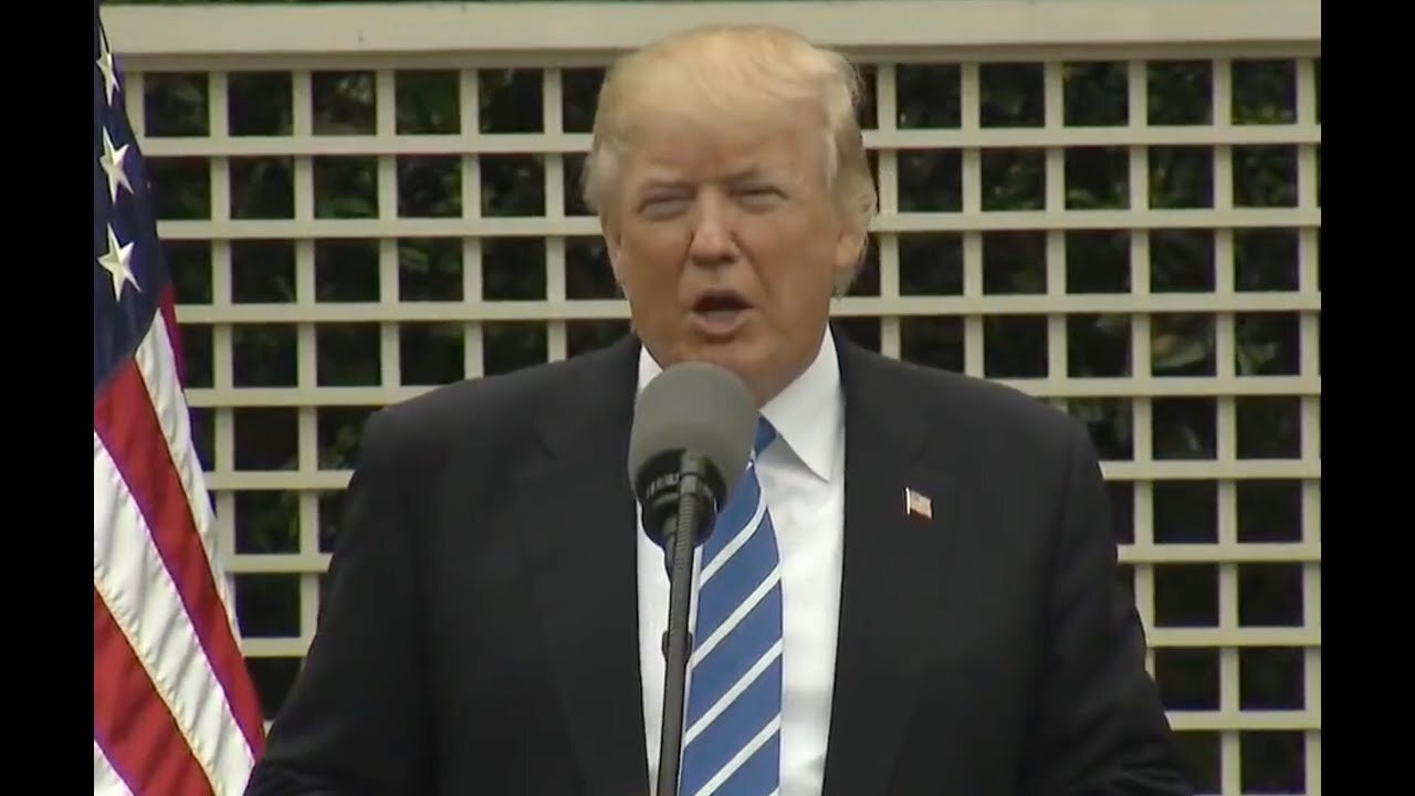 Newly-released footage SCREWS Trump
