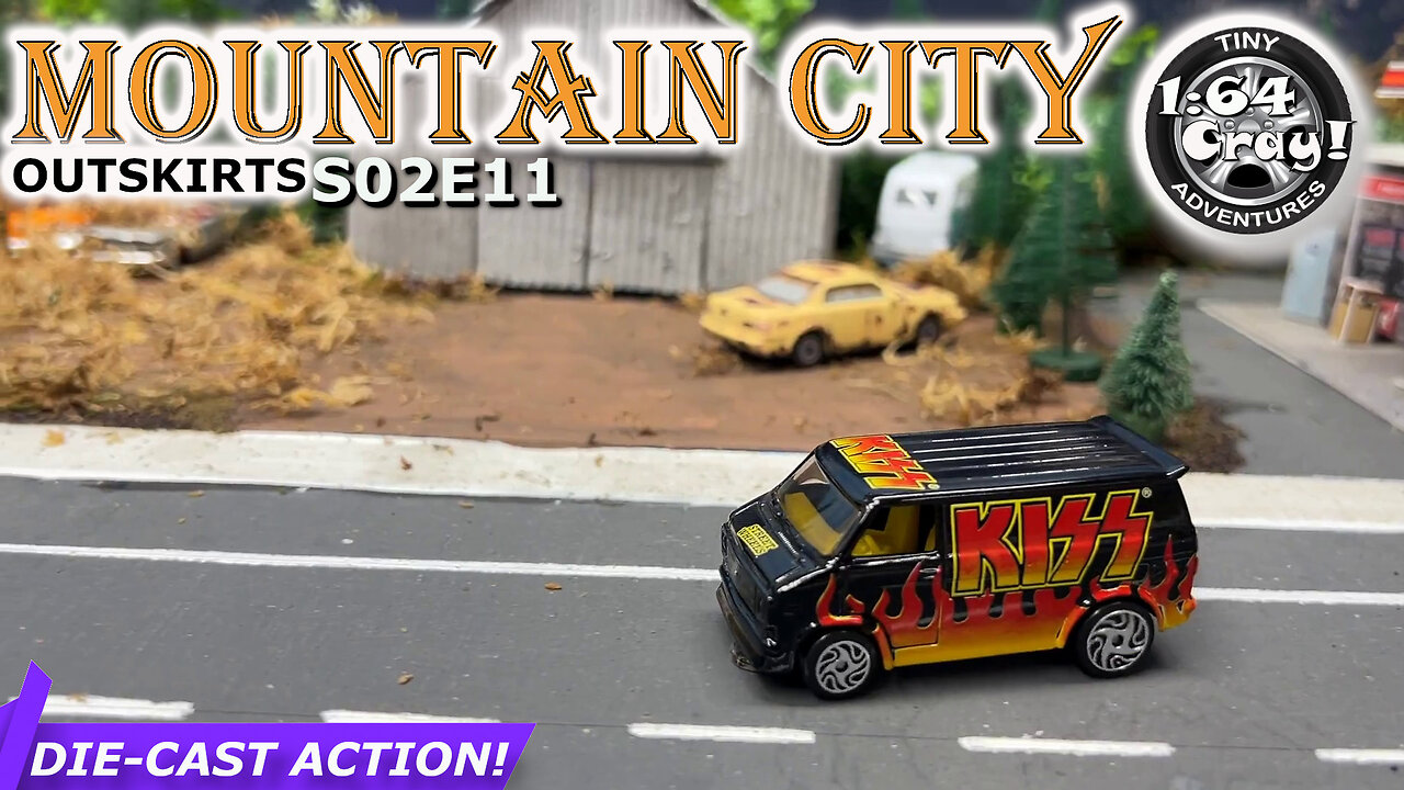 Mountain City Outskirts S02E11 - matchbox hotwheels BMW motormax minigt tarmacworks welly diecast