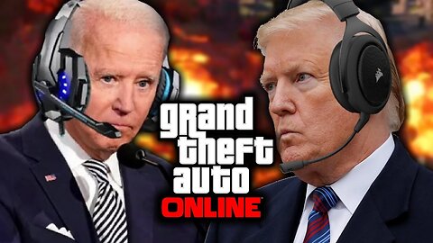 Biden,Trump,Obama argue in Gta online