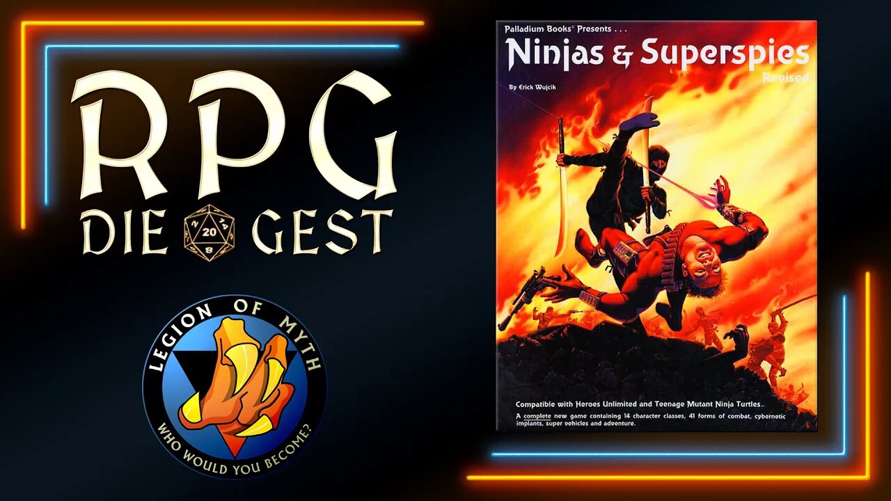 Overview & Fundamentals of Ninjas & Superspies | #RPGDieGest #shorts