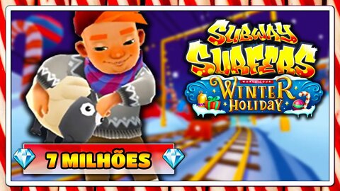 Subway Surfers Winter Holiday 2019 | 7 Milhões com o Bjarki