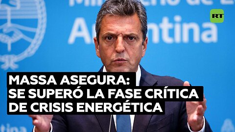 Massa afirma que "situación crítica" por escasez de combustible en Argentina "se ha superado"