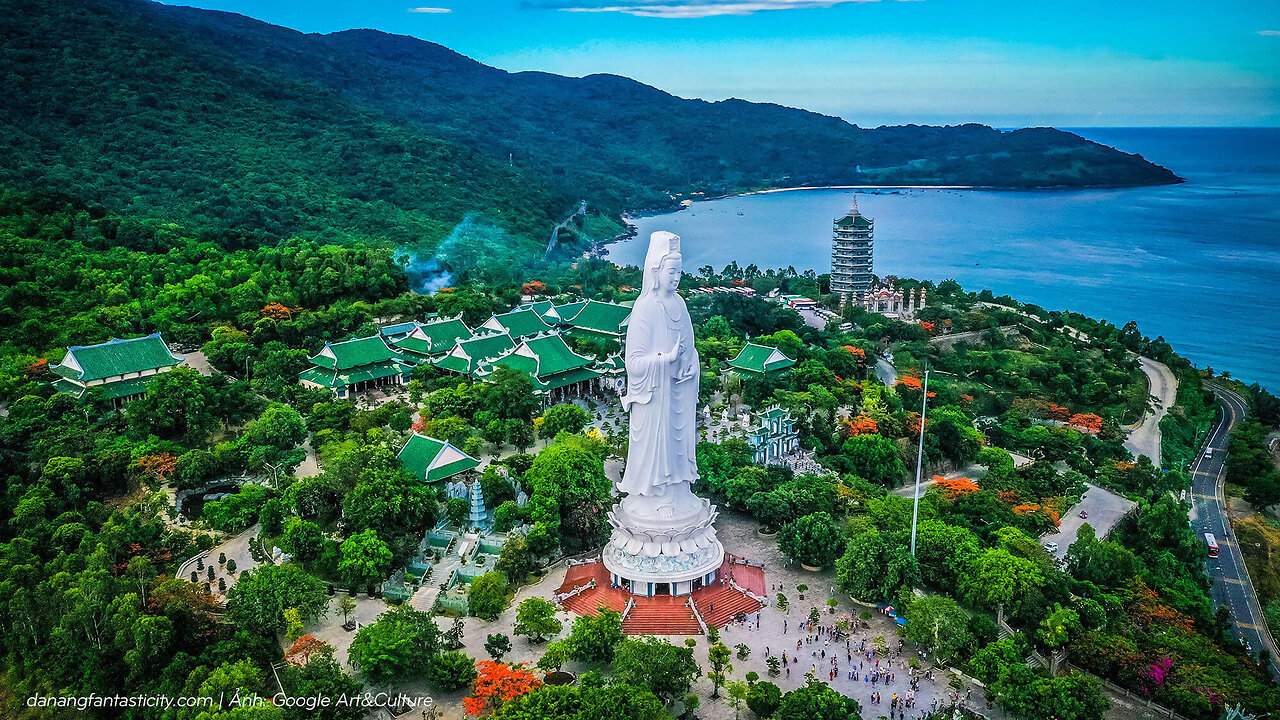 Backpacking Chua Linh Ung Pagoda in Da Nang, Vietnam 2024