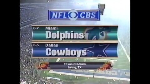 1999-11-25 Miami Dolphins vs Dallas Cowboys