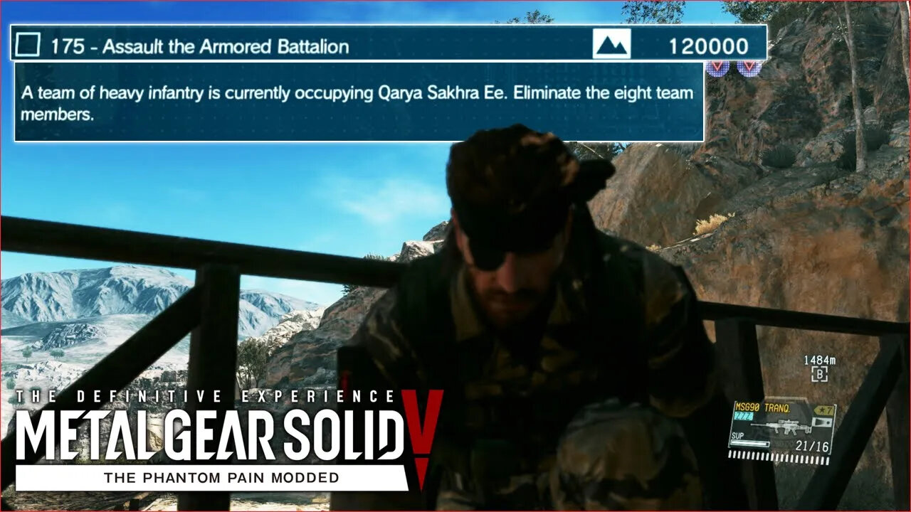 Assault The Armored Battalion - MGS 5 The Phantom Pain Modded