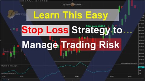 Learn This Easy Stop Loss Strategy to Manage Trading Risk