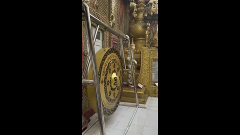 Inside a Burmese Temple on the Hill