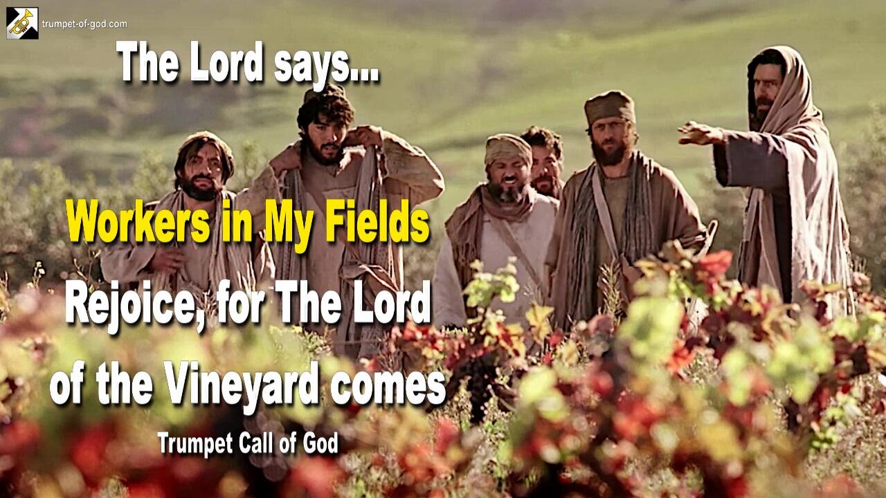 May 15, 2010 🎺 The Lord says... Workers in My Fields, rejoice, for The Lord of the Vineyard comes