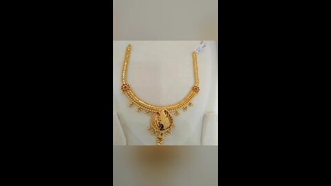 gold necklace design #