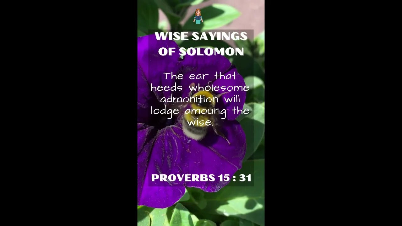 Proverbs 15:31 | NRSV Bible | Wise Sayings of Solomon