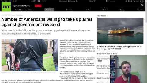 Americans willing to arm up against government, potentially even Democrats and former Democrats