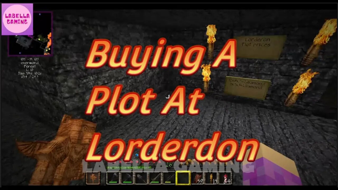 CoppitCraft : Buying A Plot At Lorderdon