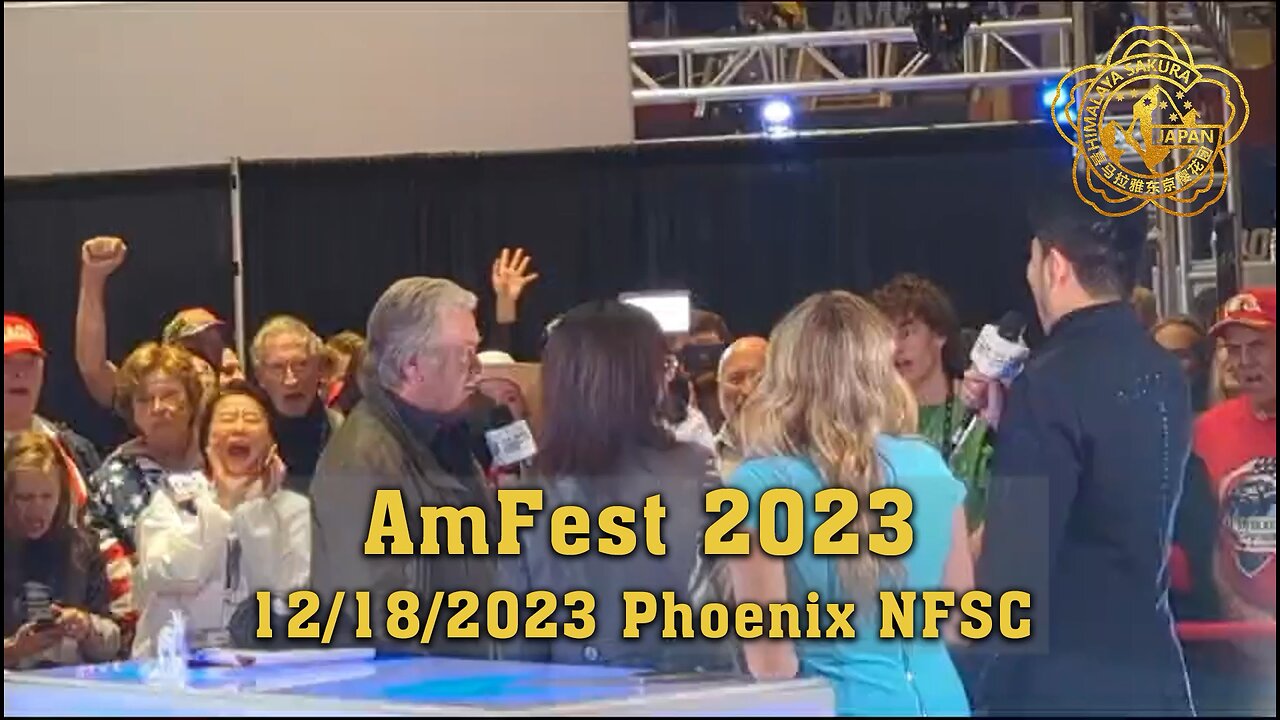 Mr Bannon : free miles Guo ! Am FEST 2023