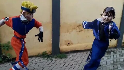 SUPER PULO NINJA NA CARRETA DA ALEGRIA TRIPLO X, DANÇANDO FOFÃO, NARUTO, CHAVES E BEN10, LIKE