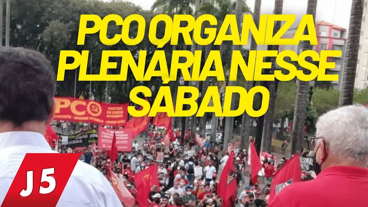 É para derrubar Bolsonaro: PCO organiza plenária nesse sábado - Jornal das 5 nº 179 - 10/06/21