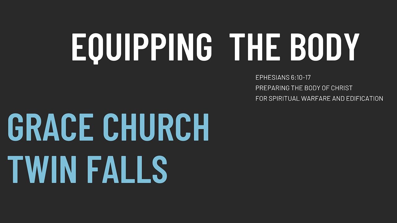 The Blood of the Lamb - 10/02/2022 | Equipping the Body Series |