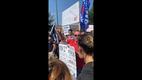 Darin Stubbs Speaks at rally/protest in Boise Idaho