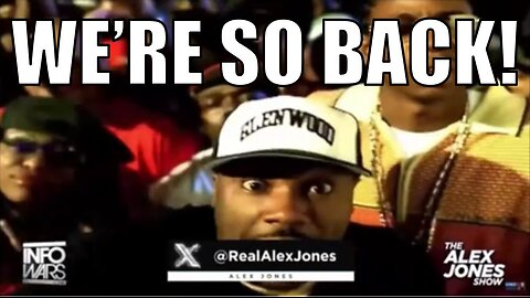 We're So Back! Alex Jones And Crew Vibes To 'Move Bitch' by Ludacris