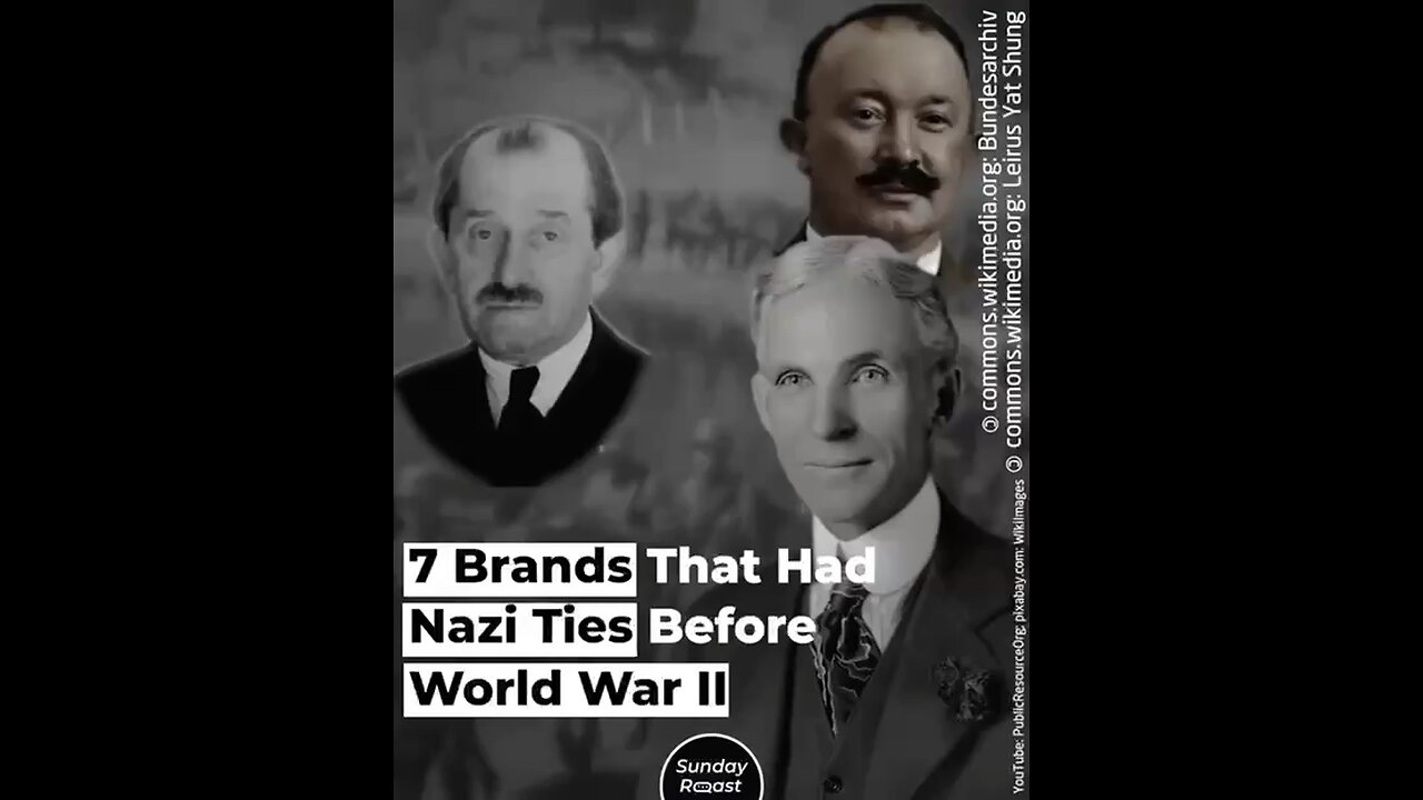 7 Brands that had Nazi ties before World War ll