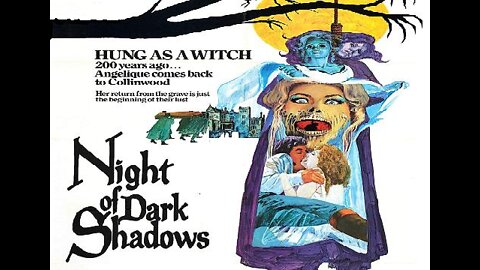 NIGHT OF DARK SHADOWS 1971 TV Series Feature - Spirits of Witches Invade Collinwood FULL MOVIE HD & W/S